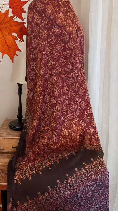 Ajrak Shawl