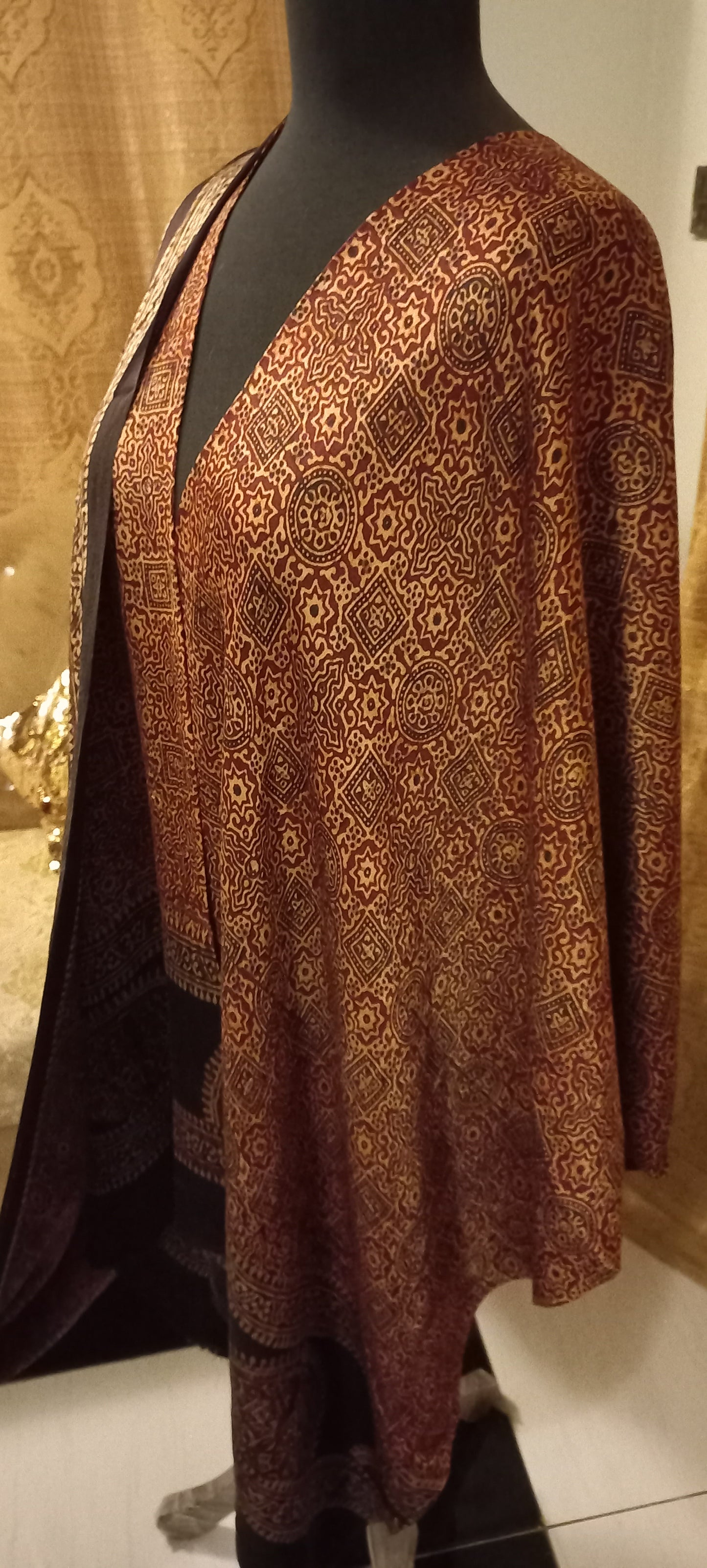 Silk Ajrak Suit